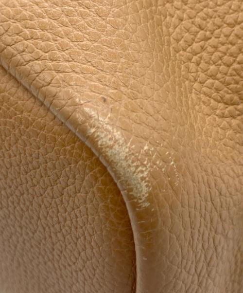 LONGCHAMP（ロンシャン）LONGCHAMP (ロンシャン) ハンドバッグ ベージュの古着・服飾アイテム