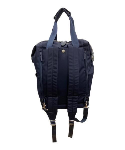 familiar（ファミリア）familiar (ファミリア) 2WAYリュック ネイビーの古着・服飾アイテム