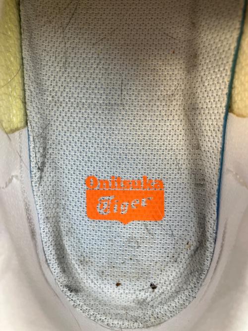Onitsuka Tiger（オニツカタイガー）Onitsuka Tiger (オニツカタイガー) DELECITY スニーカー ホワイト×ベージュ サイズ:SIZE 23.5cmの古着・服飾アイテム