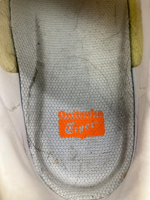Onitsuka Tiger（オニツカタイガー）Onitsuka Tiger (オニツカタイガー) DELECITY スニーカー ホワイト×ベージュ サイズ:SIZE 23.5cmの古着・服飾アイテム