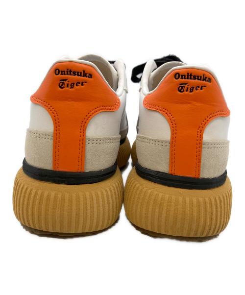 Onitsuka Tiger（オニツカタイガー）Onitsuka Tiger (オニツカタイガー) DELECITY スニーカー ホワイト×ベージュ サイズ:SIZE 23.5cmの古着・服飾アイテム