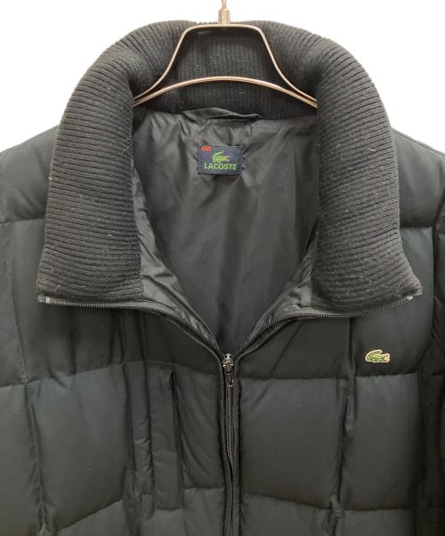 LACOSTE（ラコステ）LACOSTE (ラコステ) ダウンジャケット ブラック サイズ:SIZE 54の古着・服飾アイテム