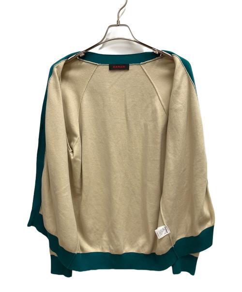 CABAN（キャバン）CABAN (キャバン) 薄手カーディガン ベージュ サイズ:SIZE Lの古着・服飾アイテム