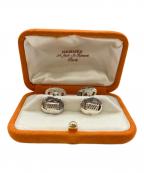 HERMESエルメス）の古着「シュロワカフスリンク」｜シルバー