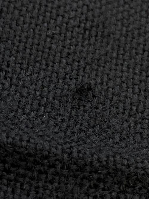 LACOSTE（ラコステ）LACOSTE (ラコステ) エッセンシャルウールストール ブラック 未使用品の古着・服飾アイテム