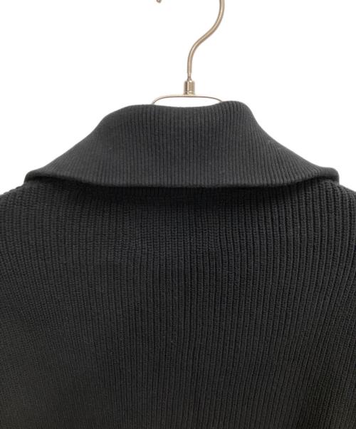 Calvin Klein Jeans（カルバンクラインジーンズ）Calvin Klein Jeans (カルバンクラインジーンズ) ニットジップジャケット ブラック サイズ:SIZE Sの古着・服飾アイテム