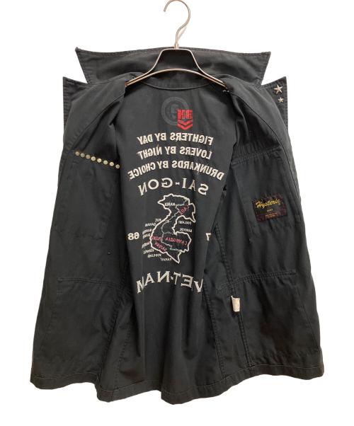 Hysteric Glamour（ヒステリックグラマー）Hysteric Glamour (ヒステリックグラマー) ミリタリーベスト ブラック サイズ:SIZE Freeの古着・服飾アイテム
