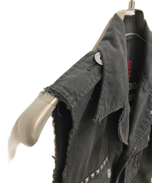 Hysteric Glamour（ヒステリックグラマー）Hysteric Glamour (ヒステリックグラマー) ミリタリーベスト ブラック サイズ:SIZE Freeの古着・服飾アイテム