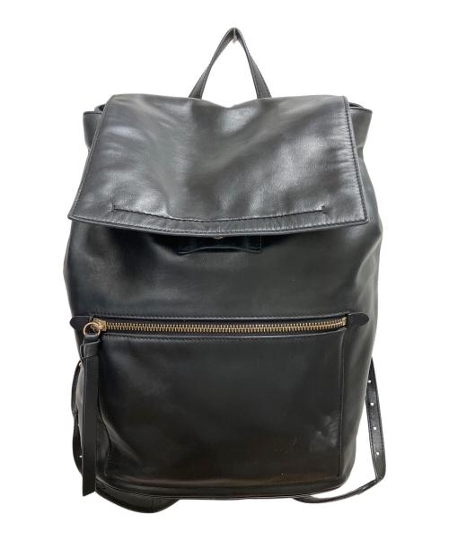 COLE HAAN（コールハーン）COLE HAAN (コールハーン) レザーリュック ブラックの古着・服飾アイテム