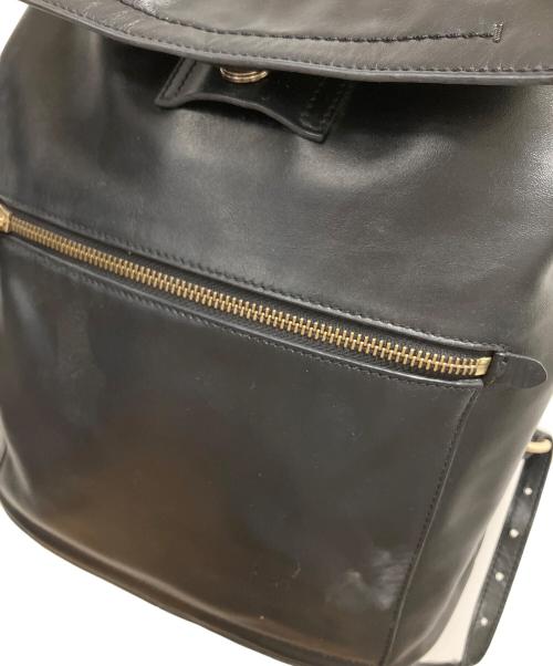 COLE HAAN（コールハーン）COLE HAAN (コールハーン) レザーリュック ブラックの古着・服飾アイテム