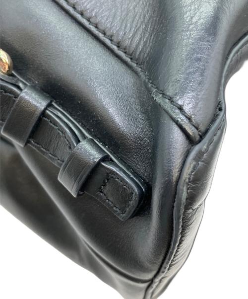 COLE HAAN（コールハーン）COLE HAAN (コールハーン) レザーリュック ブラックの古着・服飾アイテム
