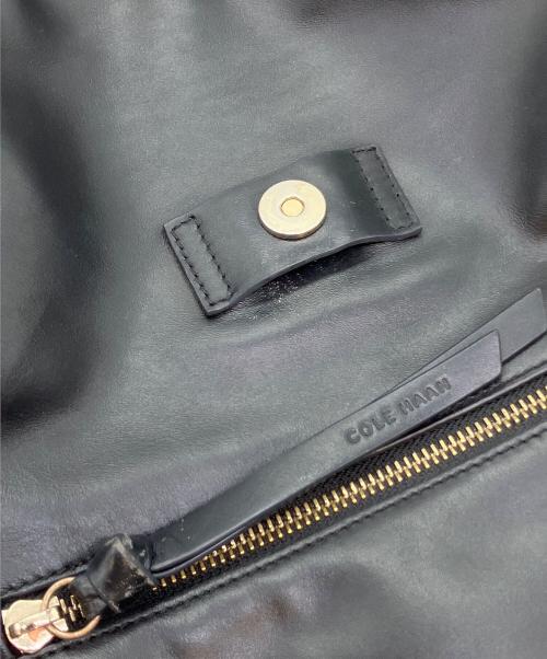 COLE HAAN（コールハーン）COLE HAAN (コールハーン) レザーリュック ブラックの古着・服飾アイテム