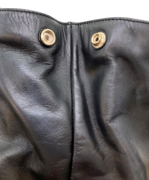 COLE HAAN（コールハーン）COLE HAAN (コールハーン) レザーリュック ブラックの古着・服飾アイテム