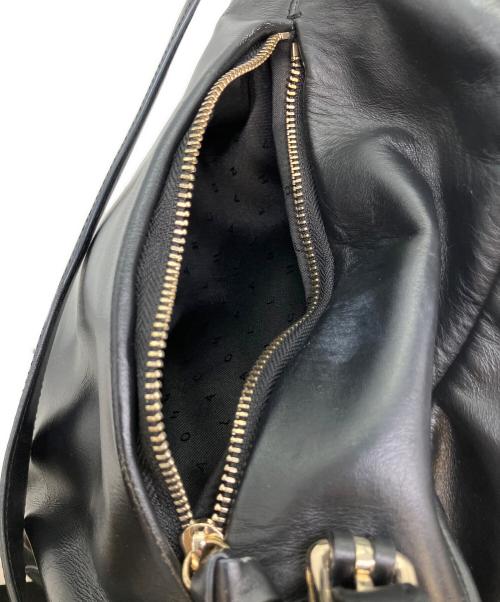 COLE HAAN（コールハーン）COLE HAAN (コールハーン) レザーリュック ブラックの古着・服飾アイテム