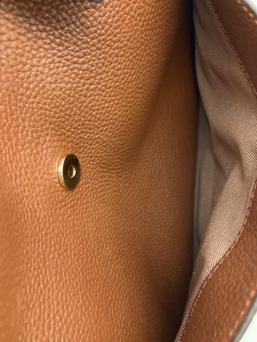 COLE HAAN（コールハーン）COLE HAAN (コールハーン) レザー2WAYバッグ ブラウンの古着・服飾アイテム