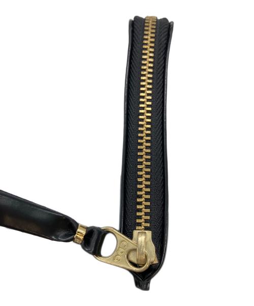 COMME des GARCONS（コムデギャルソン）COMME des GARCONS (コムデギャルソン) POLKA DOTS EMBOSSED コインケース ブラックの古着・服飾アイテム