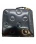 COMME des GARCONS (コムデギャルソン) POLKA DOTS EMBOSSED コインケース ブラック：12000円