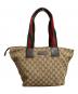 GUCCI（グッチ）の古着「シェリーライン トートバッグ」｜ベージュ