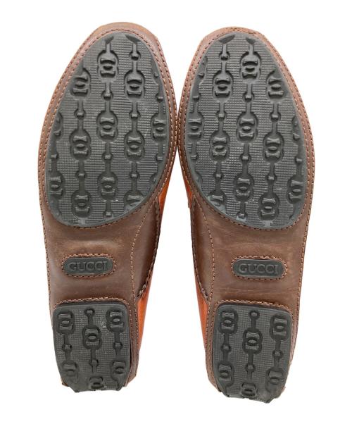 GUCCI（グッチ）GUCCI (グッチ) ビットローファー ブラウン サイズ:36Mの古着・服飾アイテム