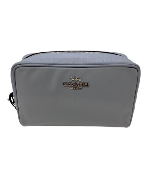 COACH（コーチ）COACH (コーチ) エリス コスメティックケース コスメポーチ スカイブルーの古着・服飾アイテム