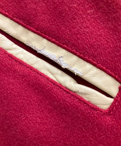 TROPHY JACKETS（トロフィージャケット）TROPHY JACKETS (トロフィージャケット) スタジャン レッド サイズ:SIZE XLの古着・服飾アイテム