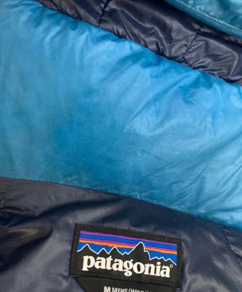 Patagonia（パタゴニア）Patagonia (パタゴニア) フィッツロイダウンパーカー ダウンジャケット スカイブルー サイズ:SIZE Mの古着・服飾アイテム