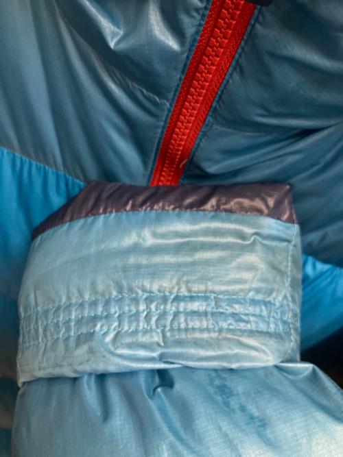 Patagonia（パタゴニア）Patagonia (パタゴニア) フィッツロイダウンパーカー ダウンジャケット スカイブルー サイズ:SIZE Mの古着・服飾アイテム