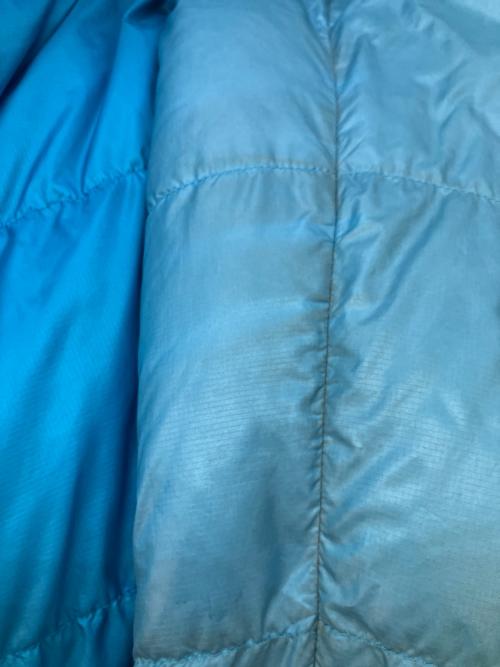 Patagonia（パタゴニア）Patagonia (パタゴニア) フィッツロイダウンパーカー ダウンジャケット スカイブルー サイズ:SIZE Mの古着・服飾アイテム