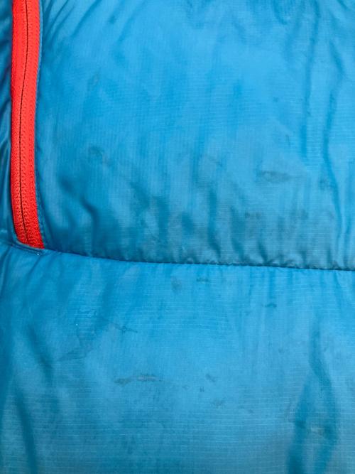 Patagonia（パタゴニア）Patagonia (パタゴニア) フィッツロイダウンパーカー ダウンジャケット スカイブルー サイズ:SIZE Mの古着・服飾アイテム