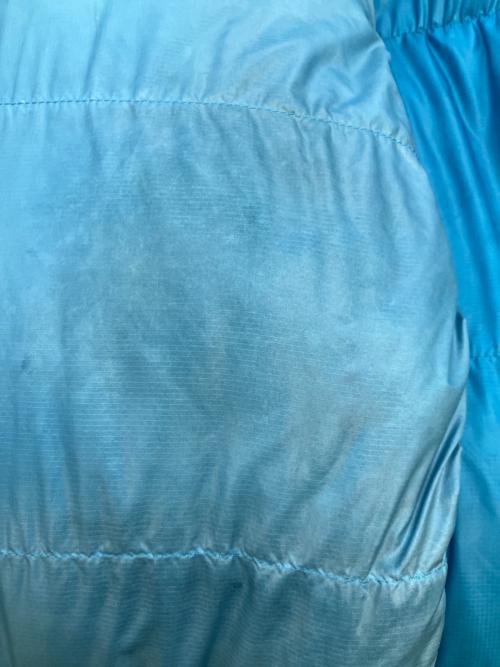 Patagonia（パタゴニア）Patagonia (パタゴニア) フィッツロイダウンパーカー ダウンジャケット スカイブルー サイズ:SIZE Mの古着・服飾アイテム