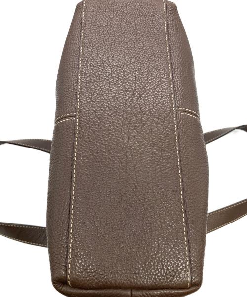 COACH（コーチ）COACH (コーチ) レザートートバッグ ブラウンの古着・服飾アイテム