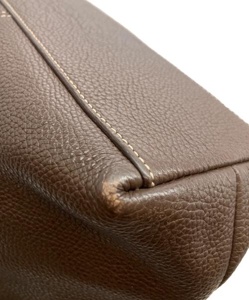 COACH（コーチ）COACH (コーチ) レザートートバッグ ブラウンの古着・服飾アイテム
