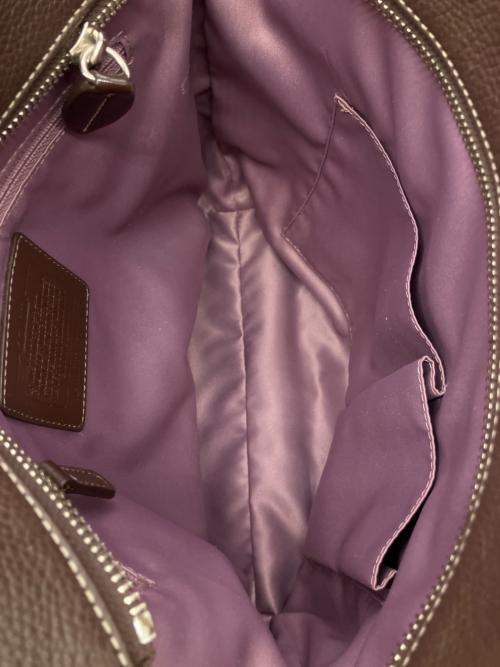 COACH（コーチ）COACH (コーチ) レザートートバッグ ブラウンの古着・服飾アイテム