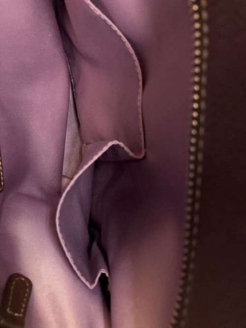 COACH（コーチ）COACH (コーチ) レザートートバッグ ブラウンの古着・服飾アイテム