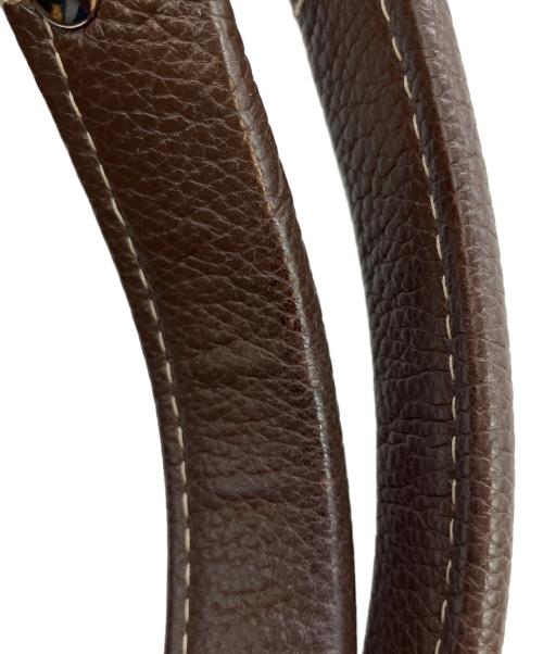 COACH（コーチ）COACH (コーチ) レザートートバッグ ブラウンの古着・服飾アイテム