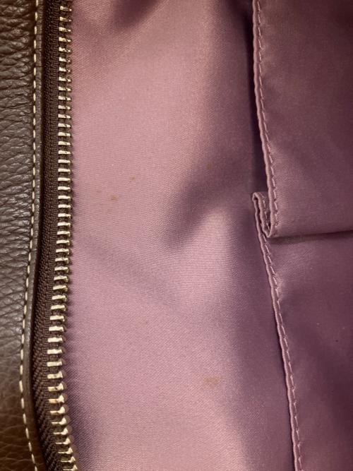 COACH（コーチ）COACH (コーチ) レザートートバッグ ブラウンの古着・服飾アイテム