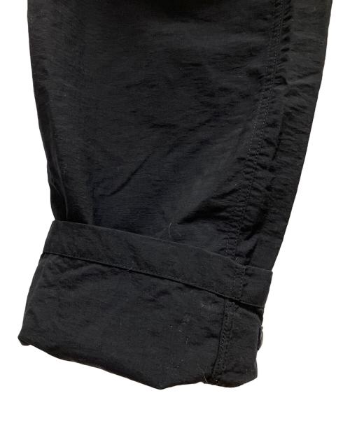 迷迭香（マンネンロウ）迷迭香 (マンネンロウ) ナイロンMWハーベストトラウザー ブラック サイズ:SIZE 3の古着・服飾アイテム