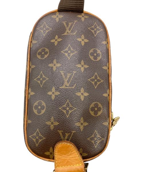 LOUIS VUITTON（ルイ ヴィトン）LOUIS VUITTON (ルイ ヴィトン) モノグラム ポシェット・ガンジュ ブラウンの古着・服飾アイテム