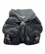 PRADAプラダ）の古着「リュック」｜ブラック