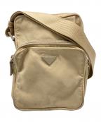 PRADAプラダ）の古着「ショルダーバッグ」｜ベージュ