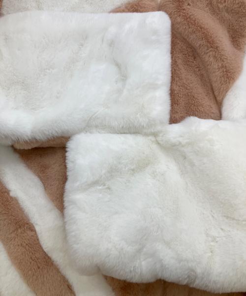 adidas（アディダス）adidas (アディダス) ファートラックジャケット ホワイト×ベージュ サイズ:SIZE XLの古着・服飾アイテム