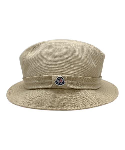 MONCLER（モンクレール）MONCLER (モンクレール) ハット ベージュ サイズ:SIZE Mの古着・服飾アイテム