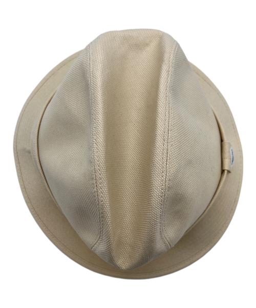 MONCLER（モンクレール）MONCLER (モンクレール) ハット ベージュ サイズ:SIZE Mの古着・服飾アイテム