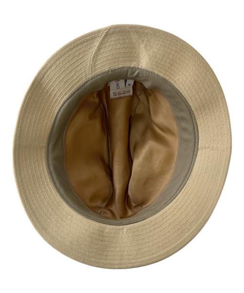 MONCLER（モンクレール）MONCLER (モンクレール) ハット ベージュ サイズ:SIZE Mの古着・服飾アイテム