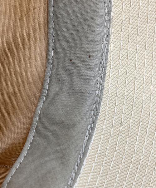 MONCLER（モンクレール）MONCLER (モンクレール) ハット ベージュ サイズ:SIZE Mの古着・服飾アイテム