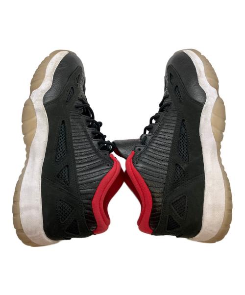 NIKE（ナイキ）NIKE (ナイキ) AIR JORDAN 11 RETRO LOW IE ローカットスニーカー ブラック×レッド サイズ:SIZE 26cmの古着・服飾アイテム