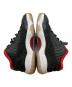 中古・古着 NIKE (ナイキ) AIR JORDAN 11 RETRO LOW IE ローカットスニーカー ブラック×レッド サイズ:SIZE 26cm：8000円