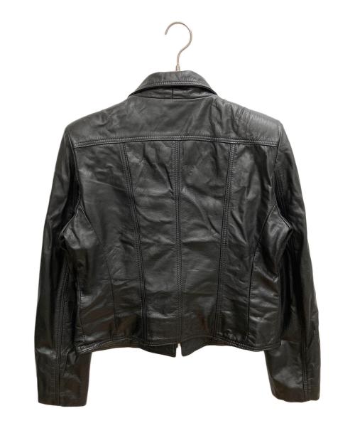 THE LEATHER RANCH（-）THE LEATHER RANCH (-) レザージャケット ブラック サイズ:SIZE 3の古着・服飾アイテム