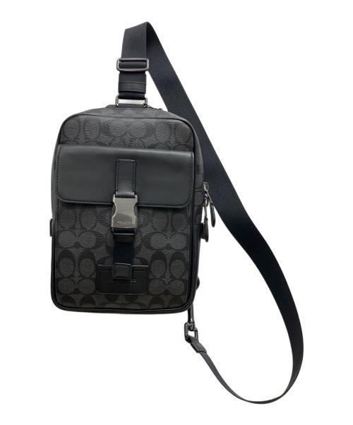 COACH（コーチ）COACH (コーチ) シグネチャー　ボディーバッグ グレー 未使用品の古着・服飾アイテム