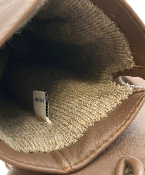 COACH（コーチ）COACH (コーチ) レザーグローブ ブラウン サイズ:SIZE 22cm 未使用品の古着・服飾アイテム